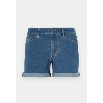 Abbildung von Noisy May Nmdebby SLIM Jeans Shorts, Damen, Größe: Medium, Medium blue denim