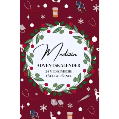 Abbildung von Medizin Adventskalender 24 medizinische Fälle &amp; Rätsel für die Vorweihnachtszeit, Wichtelgeschenk