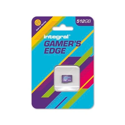 Abbildung von Integral 512GB Gamer&#039;s Edge Micro SD Card für die Nintendo Switch Schnelles Laden &amp; Speichern von Spielen DLC Daten Entwickelt Switch, Lite OLED