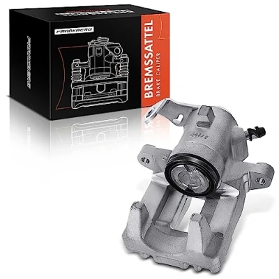 Abbildung von Frankberg Bremssattel Bremszange Hinten Links Kompatibel mit A3 2003 2013 Octavia II 2004 2009 Golf V J.e.t.t.a III 2010 T.o.u.r.a.n Replace# 1K0615423H