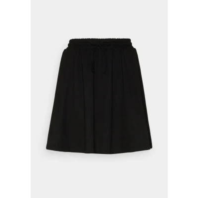 Abbildung von VILA Visudas Short Skirt Alinienrock, Damen, Größe: Large, Black