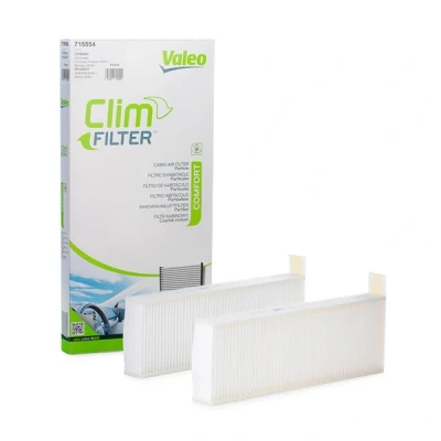 Abbildung von VALEO CLIMFILTER COMFORT 715554 Innenraumfilter Partikelfilter 291, 291 CITROËN: C4 Grand Picasso 2, I Picasso, 1 kfzteile, mister