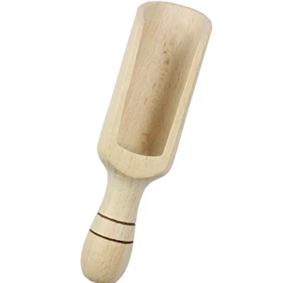 Abbildung von EFO Schaufel Holz Löffel Gewürzlöffel Messlöffel Holzgriff Messschaufel Salzlöffel 18 cm