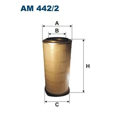 Abbildung von FILTRON AM 442/2 Luftfilter 550 313 Filtereinsatz