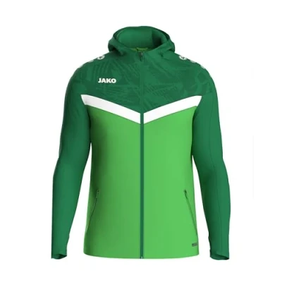 Abbildung von JAKO Herren Iconic Kapuzenjacke, Soft Green/sportgrün, L EU