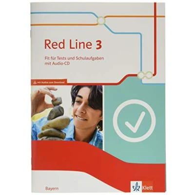 Abbildung von Red Line 3. Ausgabe Bayern: Fit für Tests und Schulaufgaben mit Audios Klasse 7 (Red Line. Bayern ab 2017)