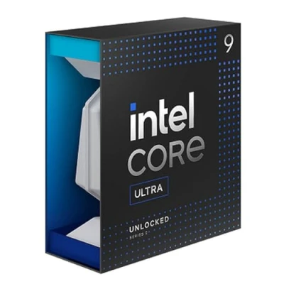 Abbildung von Intel® Core™ Ultra 9 Desktop Prozessor 285 24 Kerne (8 P cores + 16 E cores) bis zu 5.6 GHz
