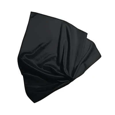 Abbildung von BERGEON 7850 2 Mikrofaser Putztuch, 250 x mm, waschbar, ideal zum Reinigen und Polieren von Gläsern, Uhren, Armbändern (Schwarz)