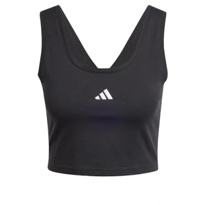 Abbildung von adidas Sportswear Essentials Small LOGO Lifestyle Top, Damen, Größe: XXS, Black white
