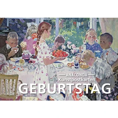 Abbildung von Postkarten Set Geburtstag: 18 Kunstpostkarten aus hochwertigem Karton. ca. 0,28 pro Karte (Anaconda Postkarten, Band 58)