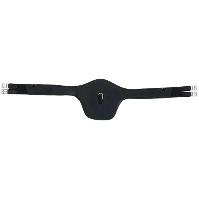 Abbildung von Kavalkade Sattelgurt Soft`n Safe mit Bauchlatz Schwarz 130cm Agradi.deVerkauft von Agradi