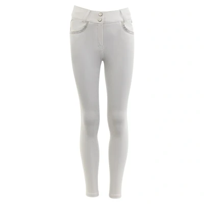 Abbildung von BR Reithose Merida Silikon Besatz Snow White 146