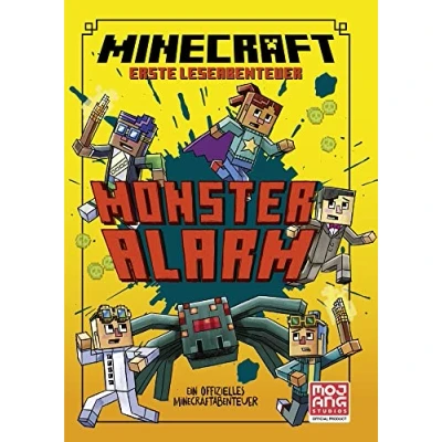 Abbildung von Minecraft Erste Leseabenteuer Monster Alarm: Ein offizielles Minecraftabenteuer