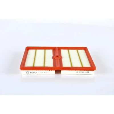 Abbildung von BOSCH F 026 400 611 Luftfilter 30 218 271 Filtereinsatz SEAT: Leon ST Box Body / Estate, Ateca, Ibiza 4, SKODA: Fabia III Hatchback, Octavia 3 Combi