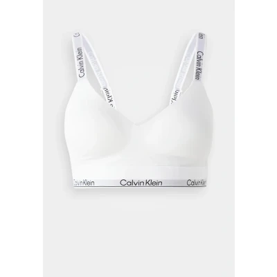 Abbildung von Calvin Klein Underwear Lightly Lined Bralette ICON Triangel BH, Damen, Größe: Small, White