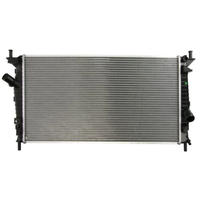 Abbildung von NRF 550014 Kühler, Motorkühlung Aluminium 670 378 26 Kühlrippen gelötet MAZDA: 3 Hatchback