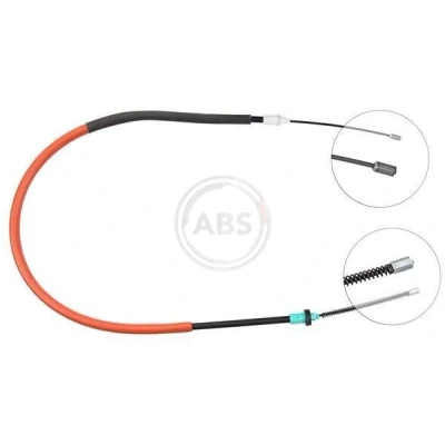 Abbildung von A.B.S. K16987 Handbremsseil 1273 Trommelbremse für Links /Rechtslenker