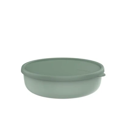 Abbildung von Mepal Mikrowellengeschirr Lumina Frischhaltedosen mit Deckel für Kühlschrank, Gefrierschrank, Dampfgarer &amp; Mikrowelle Mikrowellenschüsseln Aufbewahrungsbox 2000 ml Nordic sage