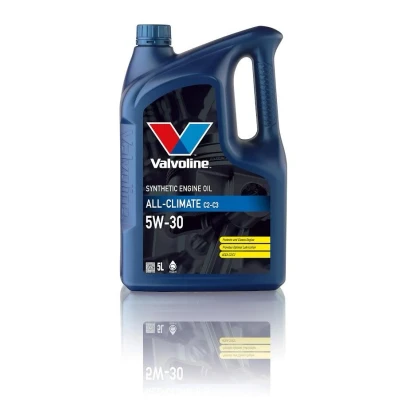 Abbildung von Valvoline All Climate C2/C3 5W 30 5l Motoröl 881925 SKODA: Roomster, Octavia 2 Combi, BMW: X5, AUDI: A6 C6 Saloon