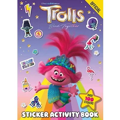 Abbildung von Official Trolls Band Together Sticker Activity Book: Over 100 Stickers (Trolls 3)