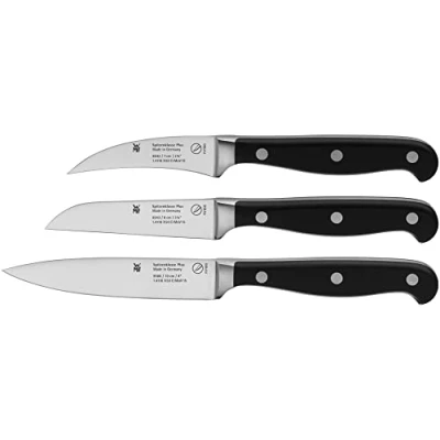Abbildung von WMF Spitzenklasse Plus Messerset 3teilig, Made in Germany, 3 Messer geschmiedet, Küchenmesser Set, Spezialklingenstahl