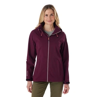 Abbildung von Killtec Outdoorjacke »Damen Regenjacke OOKS 1«, Leichte, wasser und winddichte Damenjacke, atmungsaktiv, nachhaltig