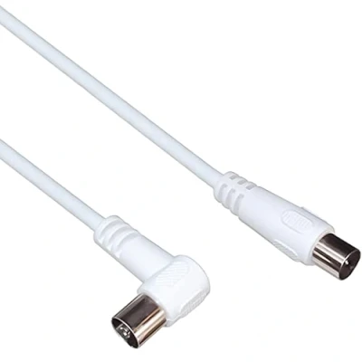 Abbildung von PremiumCord ktmf05U Antennenkabel, 5 m, 90 abgewinkelt