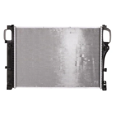 Abbildung von NRF 53839 Kühler, Motorkühlung Aluminium 640 445 33 Kühlrippen gelötet