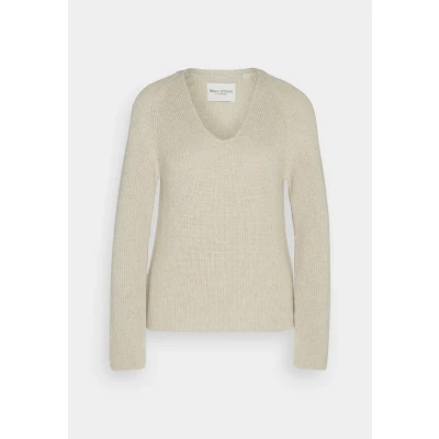 Abbildung von Marc O&#039;Polo Strickpullover, Damen, Größe: XS, Sandy melange