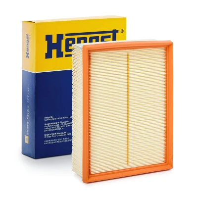 Abbildung von HENGST FILTER E399L Luftfilter 70 212 267 Filtereinsatz AUDI: A4 B6 Saloon, B6/B7 Convertible, B7 Avant, SEAT: Exeo ST