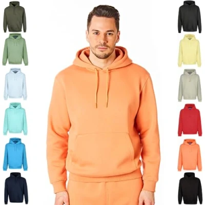 Abbildung von Ript Performance Essentials RCSWT763 Herren Kapuzenpullover, weich, Freizeitkleidung, Größe L, orange