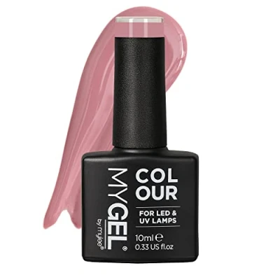 Abbildung von MyGel by Mylee Flushed Cheeks Gel Nagellack 10 ml UV/LED, Maniküre, Pediküre, für professionellen Gebrauch im Salon sowie zu Hause Lang anhaltend und mühelos aufzutragen