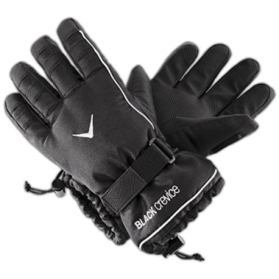 Abbildung von Black Crevice Skihandschuhe mit Microfleece, Farbe schwarz, BCR077234, Gr. XL