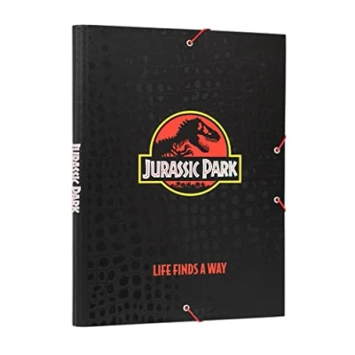 Abbildung von Grupo Erik Mappe A4 Premium Sammelmappe Jurassic Park Dokumentenmappe mit Gummizug Heftmapppe Schule Zubehör Heftbox Schulranzen Eckspanner Ordnungsmappe