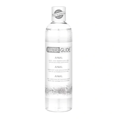 Abbildung von EIS Gleitgel Analverkehr Waterglide mit wasserbasierter Langzeitwirkung für intensiven Analsex transparent, 300 ml