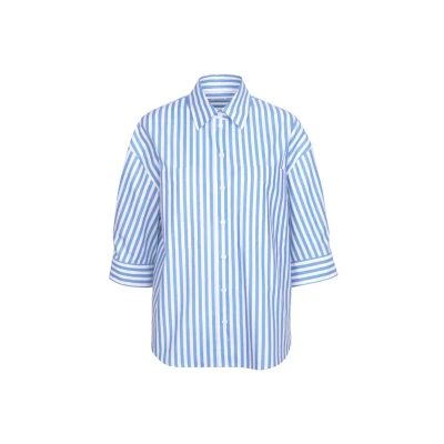 Abbildung von Seidensticker Oversized Hemdbluse, Damen, Größe: 34, Light blue