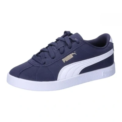 Abbildung von Puma CLUB II Unisex Sneaker low für Kinder, Größe: 29, Navy/white/gold Schuhe