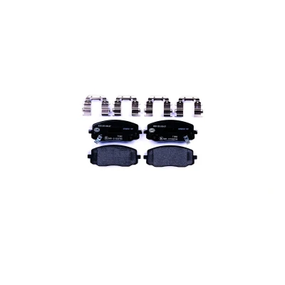 Abbildung von HELLA 8DB 355 006 571 Bremsbelagsatz mit akustischer Verschleißwarnung Zubehör HYUNDAI: i10 I, II Saloon, KIA: Picanto I