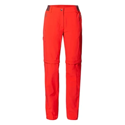 Abbildung von Vaude Farley Stretch ZO TZIP II Outdoorhose, Damen, Größe: 40, Flame