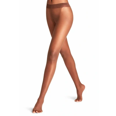Abbildung von Falke Shelina Toeless 12 Denier Ultratransparent Shiny Strumpfhose, Damen, Größe: Large, Espresso