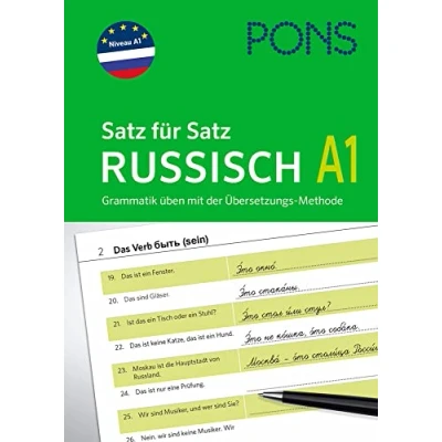 Abbildung von PONS Satz für Grammatik Russisch üben mit der Übersetzungs Methode