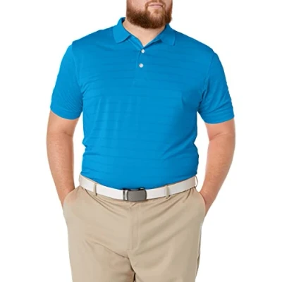 Abbildung von Callaway Opti Dri Herren Golf Poloshirt mit kurzen Ärmeln, Herren, Mittelblau, XX Large