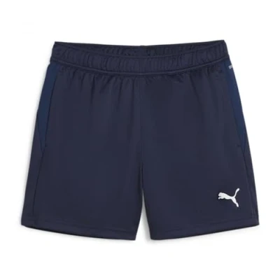 Abbildung von Puma Fussball Teamsport GOAL Training kurze Sporthose, Damen, Größe: Medium, Dunkelblauweissblau