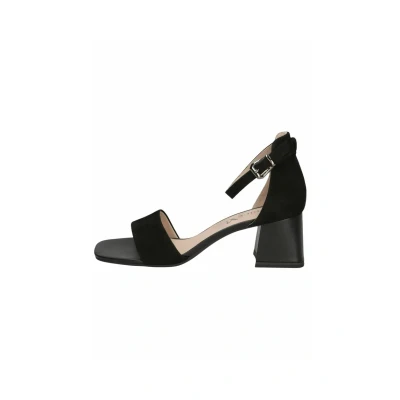 Abbildung von Caprice Riemensandalette, Damen, Größe: 39, Black suede Schuhe