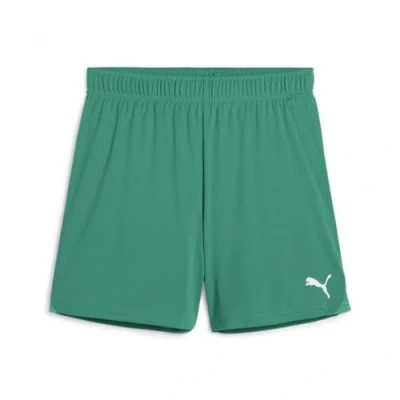 Abbildung von PUMA teamGOAL Shorts WMNS, Unisex Erwachsene Gestrickte Shorts, Sport Green White, 705754