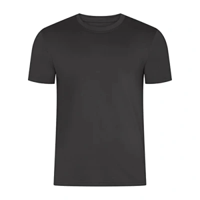 Abbildung von HRM Herren Heavy Luxury Roundneck Tee, dunkelgrau, Gr. XXL I Fair Trade T Shirt mit Rundhalsausschnitt Nachhaltig &amp; aus 100% Bio Baumwolle