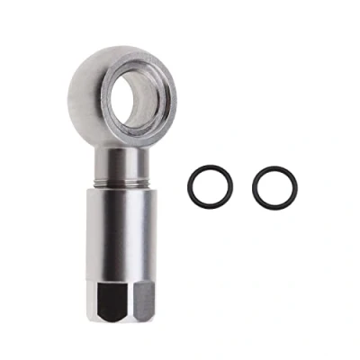 Abbildung von YINETTECH Fahrrad Mountainbike Ölscheiben Zubehör Olive Schlauchadapter Schlaucharmaturen für 5mm Schläuche Kompatibel mit Shimano SLX XT XTR
