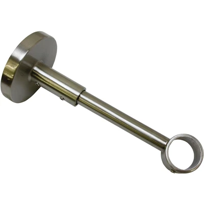 Abbildung von Gardinia 10011148 Traeger für Gardinenstangen 1 läufig geschlossen, Serie Chicago, Durchmesser 20 mm, edelstahloptik