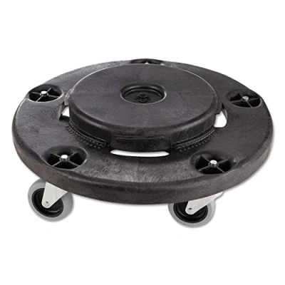 Abbildung von Rubbermaid Commercial Products BRUTE Trash Can Dolly Black