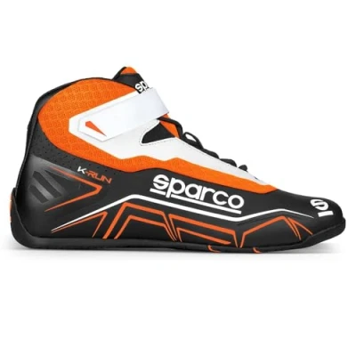 Abbildung von Sparco Unisex S00127145nraf Kart Boots, Schwarz Orangefarben, 45 EU